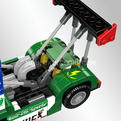 Mould King 24095 Low-Profile Racing Truck Building Set | 510 Pcs