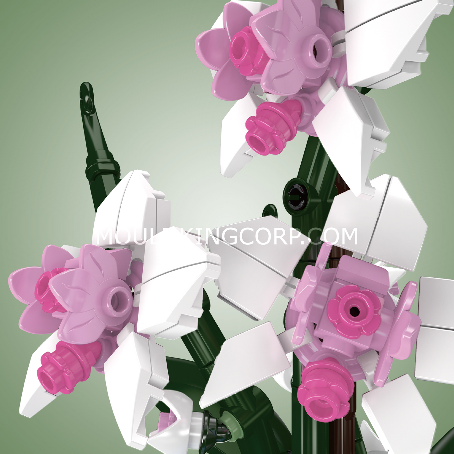 Mould King 24119 Orchid Botanical Building Set | 386 Pcs