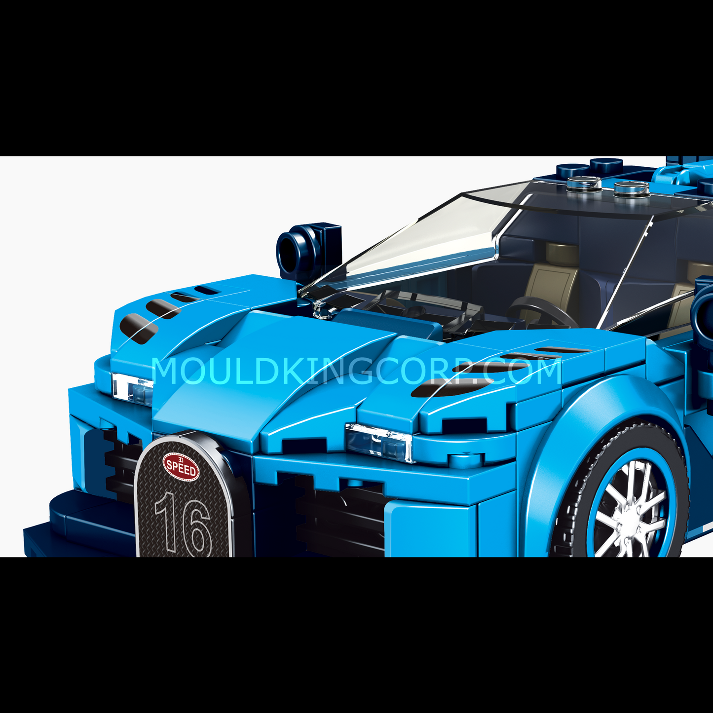Mould King 27001 The Vision GT Mini Sports Car Building Set | 336 PCS