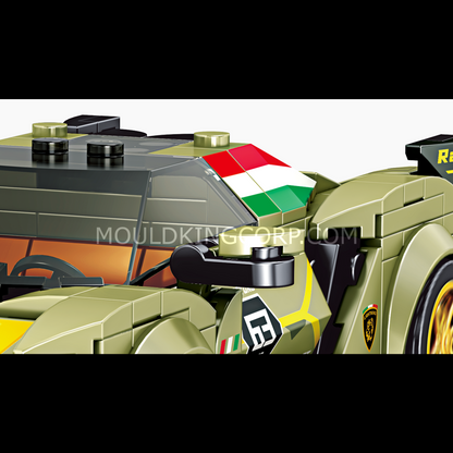 Mould King 27003 Italian Bull Sian Sports Car Model Buidling Set | 333 PCS