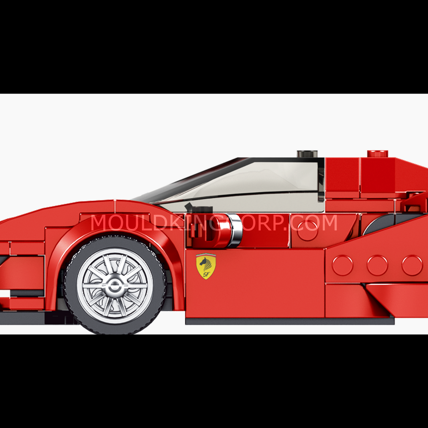Mould King 27006 The 488 GTB Mini Sports Car Building Set | 329 PCS