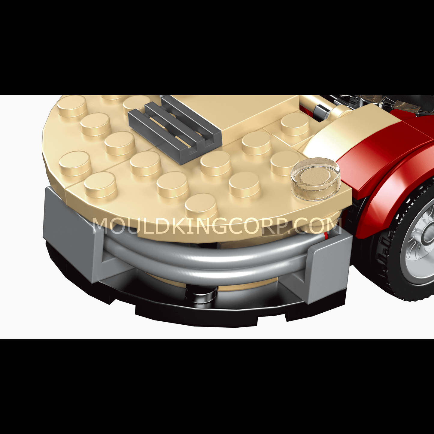 Mould King 27017 Aland Airship Landspeeder Model Car to Build | 302 PCS