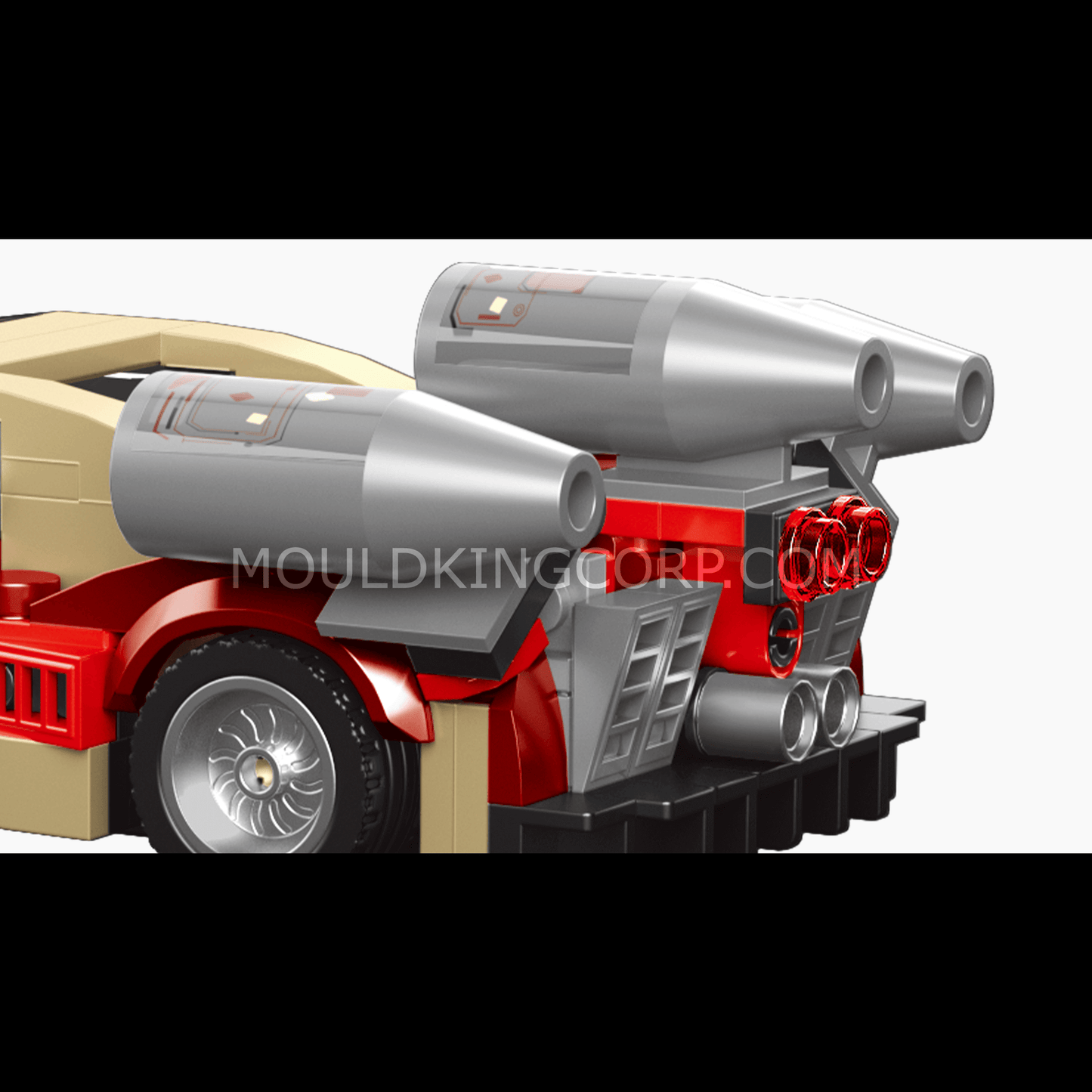 Mould King 27017 Aland Airship Landspeeder Model Car to Build | 302 PCS