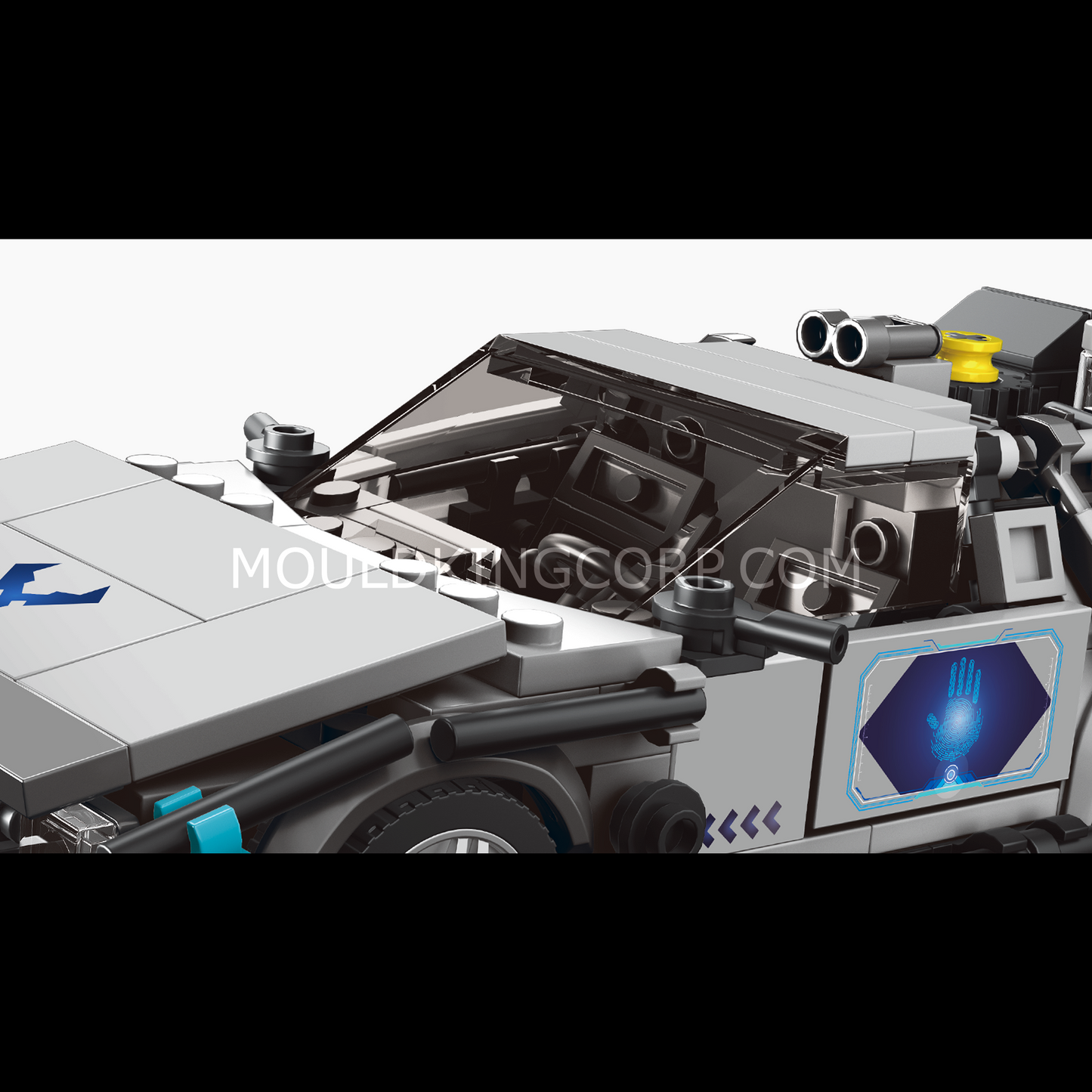 Mould King 27019 DeLorean Time Machine Model Car to Build | 392 PCS