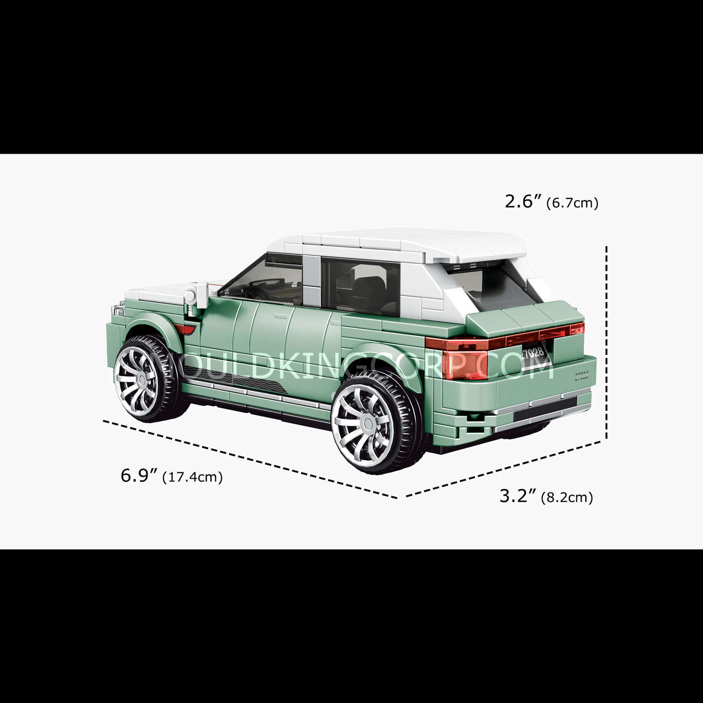 Mould King 27028 E-HS9 Car Model Building Set | 436 PCS