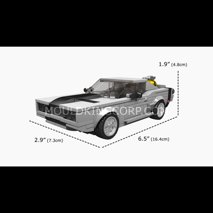 MOULD KING 27035 Charger Muscle Car Model Building Set | 355 PCS