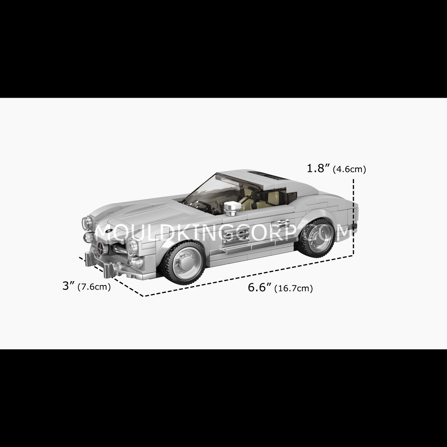 MOULD KING 27037 300SL Car Model Building Set | 322 PCS