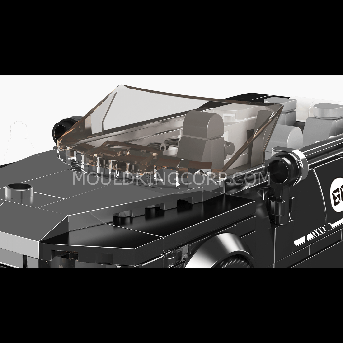 MOULD KING 27042 R.R. DAWN Car Model Building Set | 385 PCS