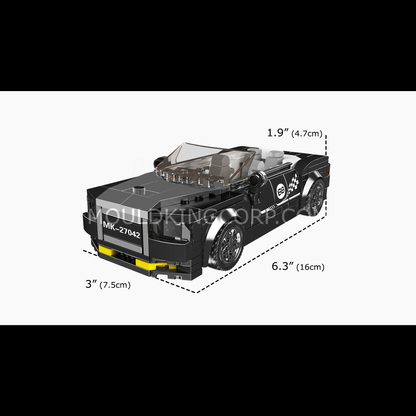 MOULD KING 27042 R.R. DAWN Car Model Building Set | 385 PCS