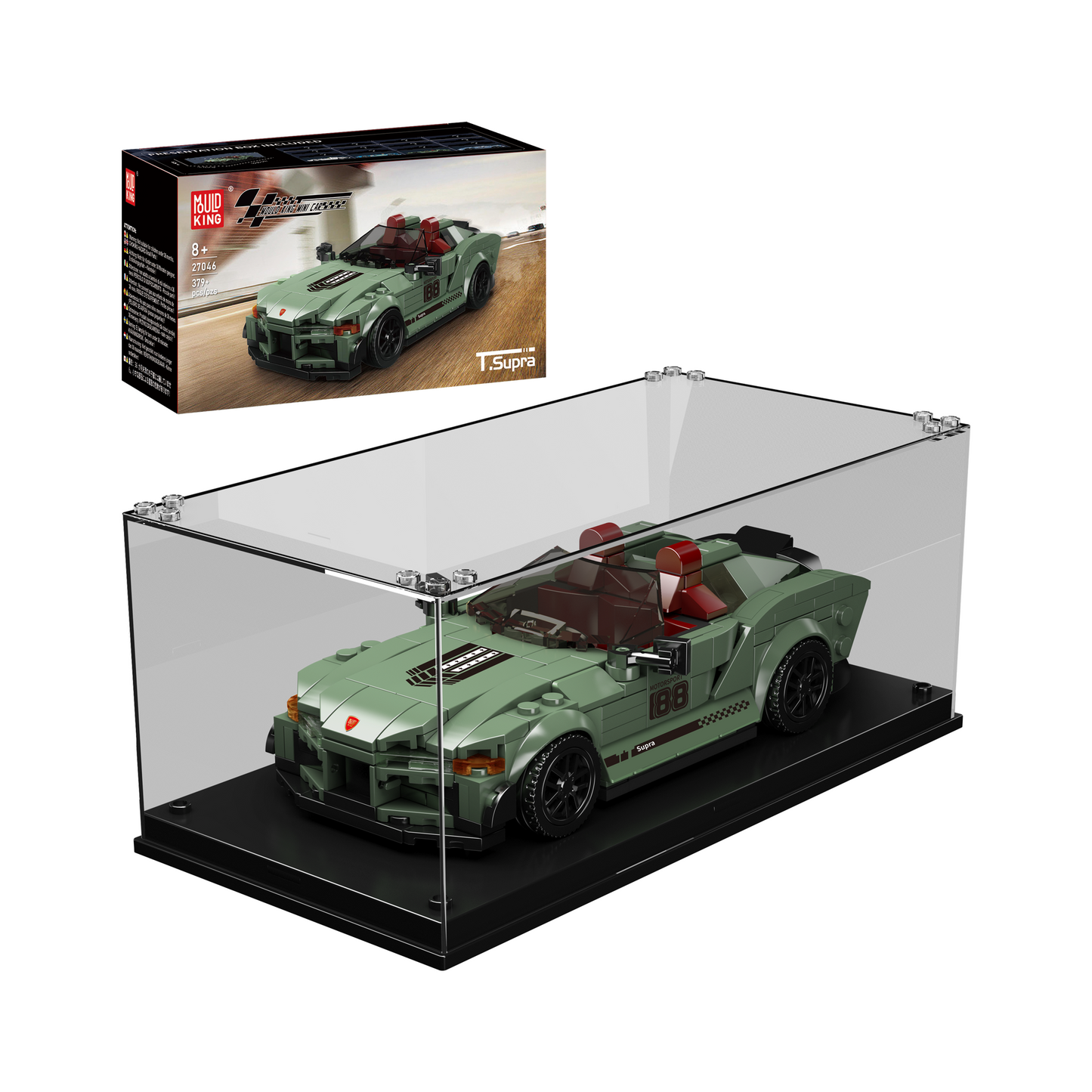 Mould King 27046 Supra Convertible Car Model Building Set | 348 Pcs