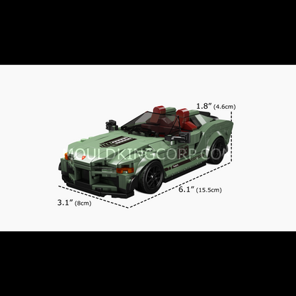 Mould King 27046 Supra Convertible Car Model Building Set | 348 Pcs