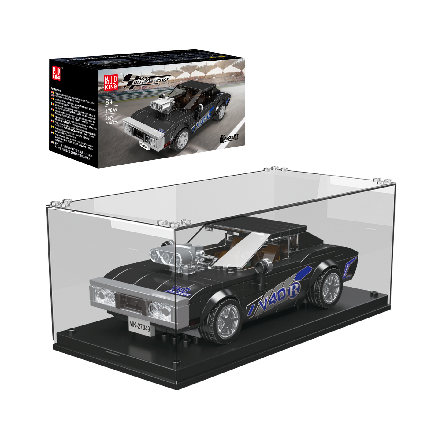 Mould King 27049 Charger RT NARC Car Building Set | 346 Pcs