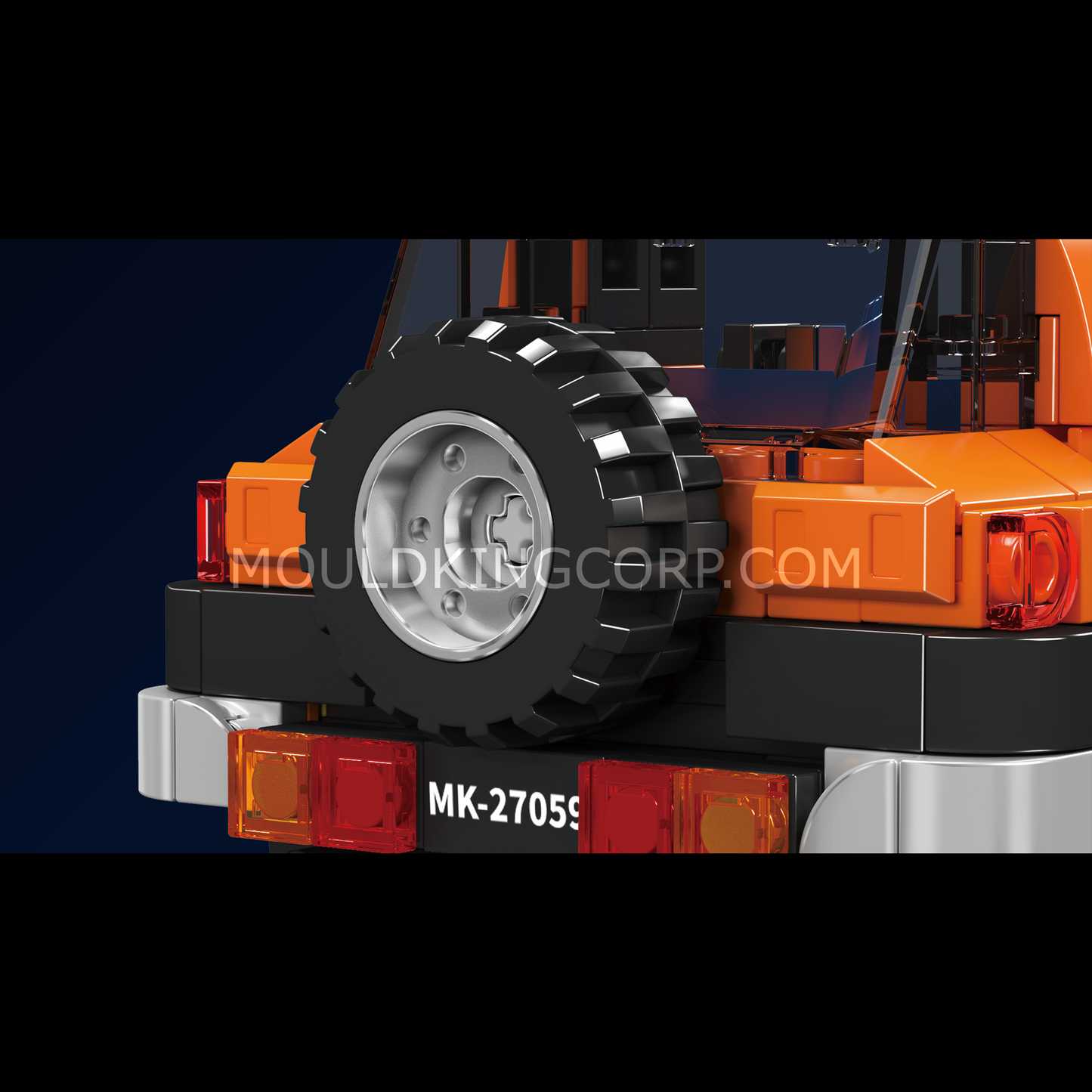 Mould King 27059 FJ Cruiser SUV Building Set | 414 Pcs