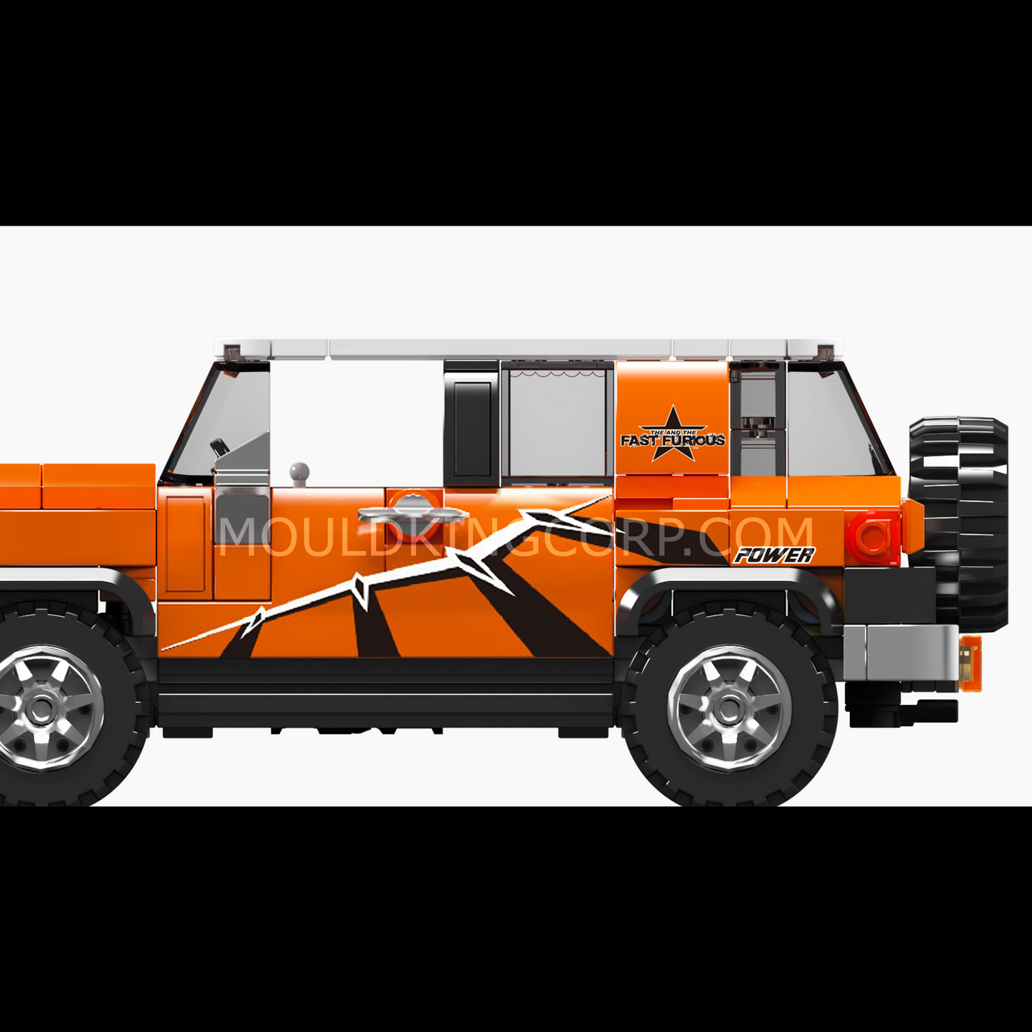 Mould King 27059 FJ Cruiser SUV Building Set | 414 Pcs