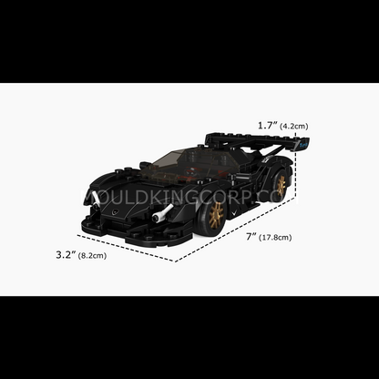Mould King 27061 Apollo IE Supercar Model Building Set | 325 Pcs