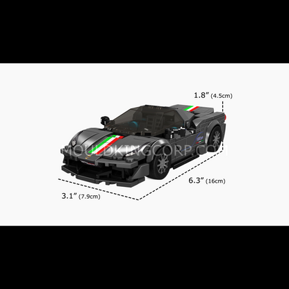 Mould King 27068 The 488 Pista Car Model Building Set | 384 Pcs