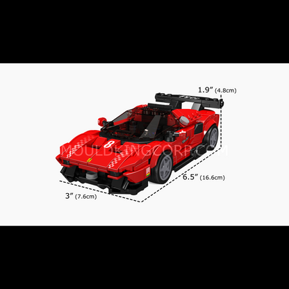 Mould King 27069 P80C Super Car Model Building Set | 449 Pcs