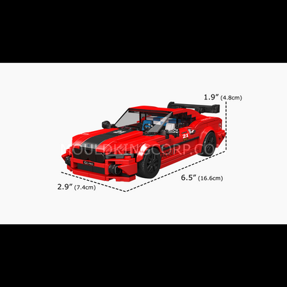 Mould King 27072 M8 Race Car Model Building Set | 481 Pcs