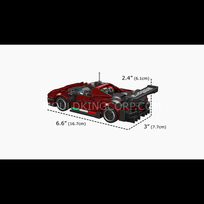 Mould King 27087 F296 GT3 Supercar Model Building Set | 416 Pcs