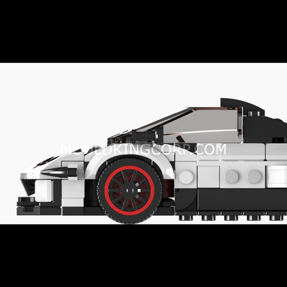 Mould King 27093 Zonda Cinque Supercar Building Set | 383 Pcs