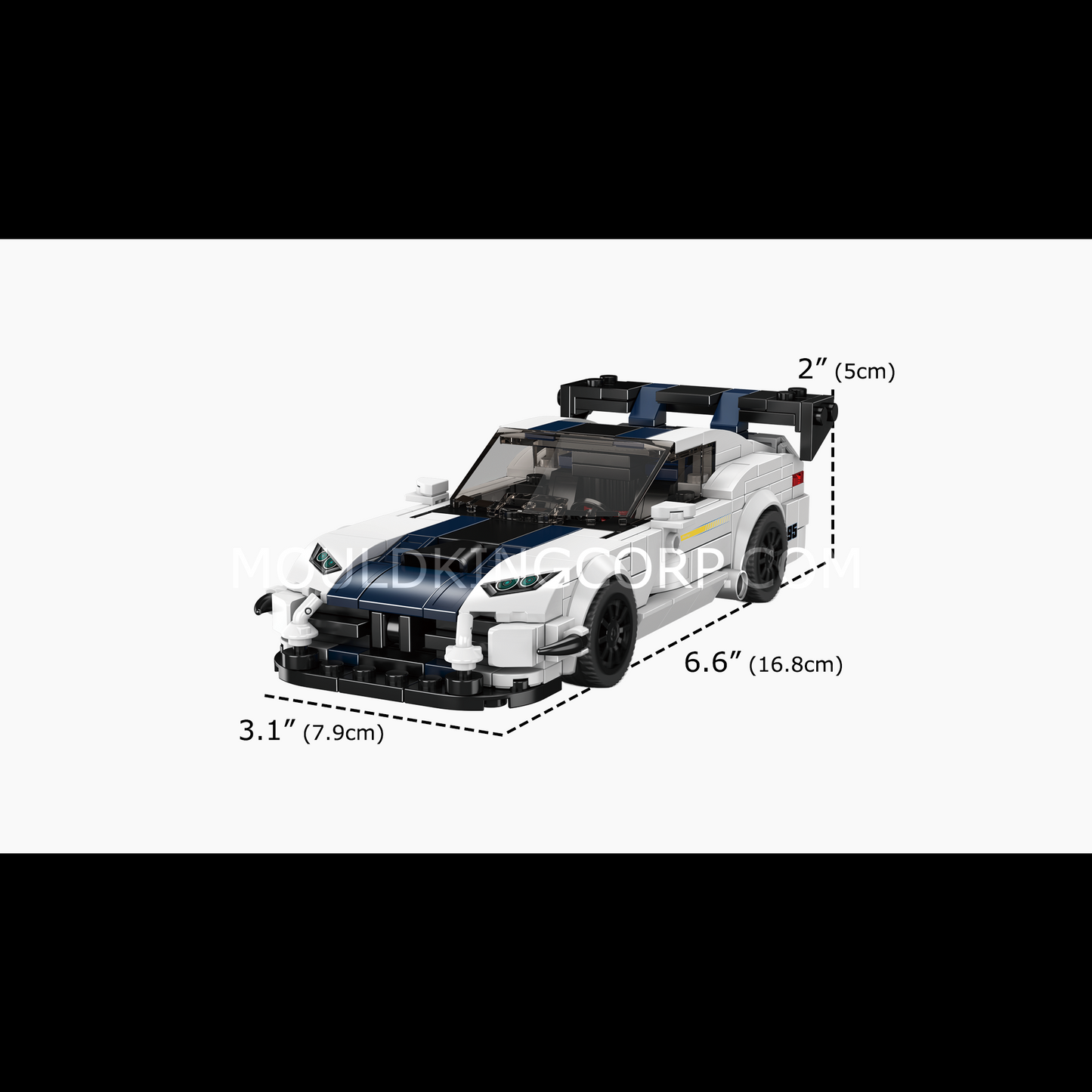 Mould King 27095 Viper ACR Supercar Building Set | 432 Pcs