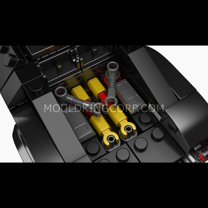 Mould King 27096 La Voiture Noire Supercar Building Set | 411 Pcs