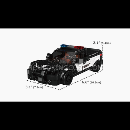 Mould King 27098 Challenger Police Car Building Set | 443 Pcs