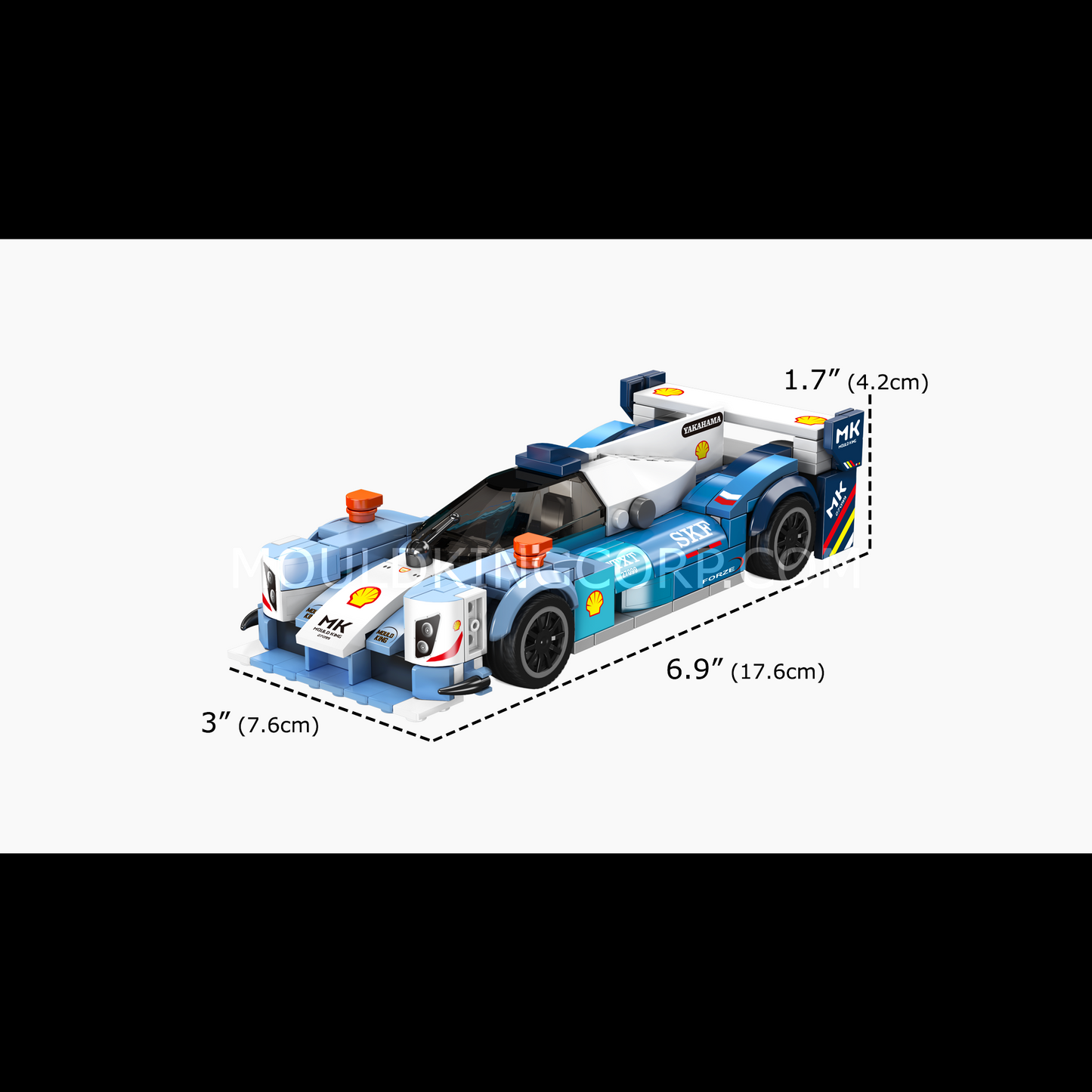 Mould King 27099 SC63 Racing Car Building Set | 396 Pcs