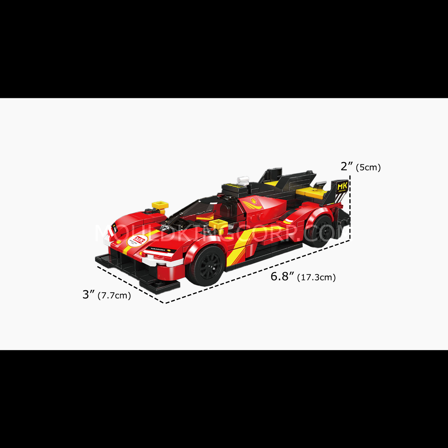 Mould King 27100 FR499P Le Mans Hypercare Building Block Set | 355 Pcs