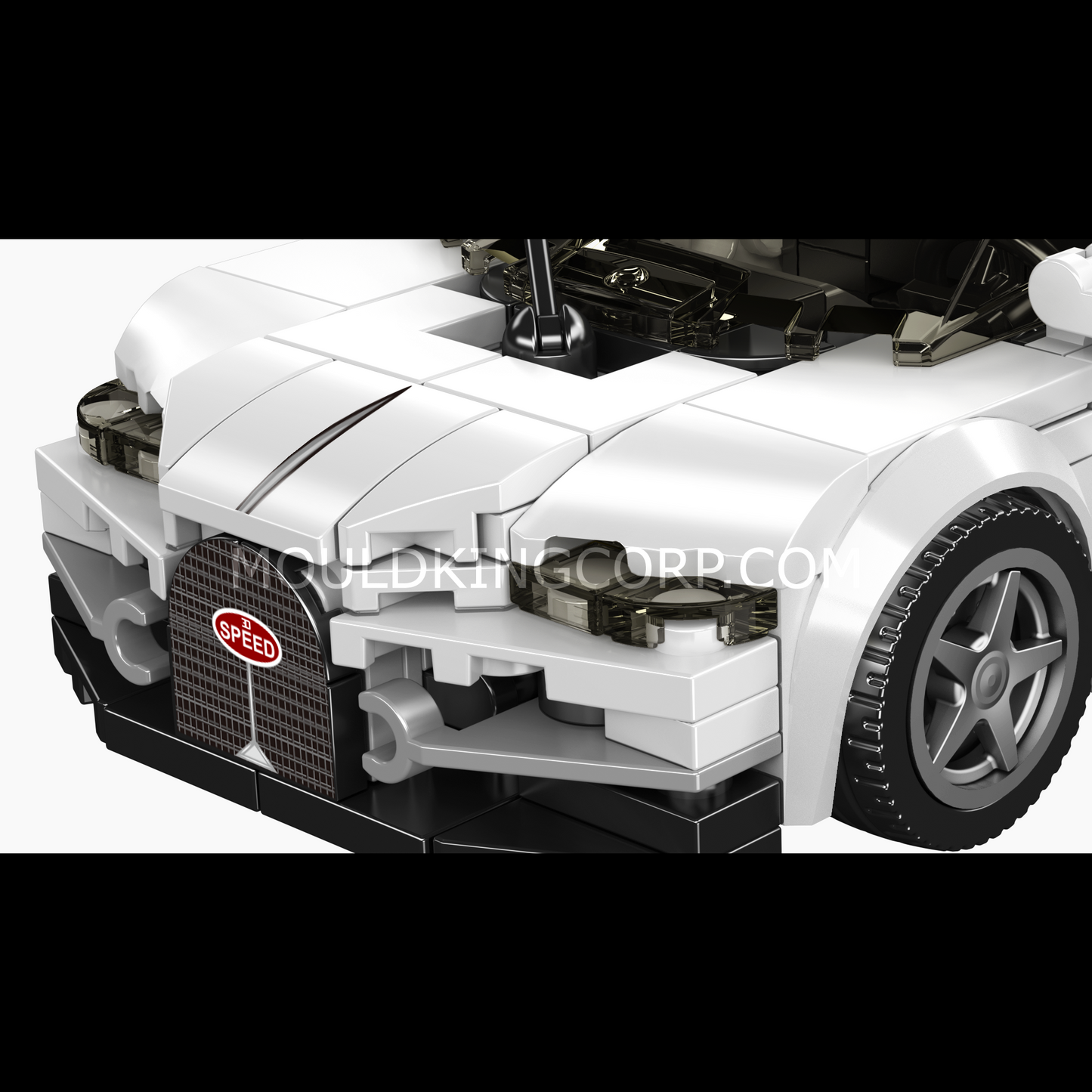 Mould King 27102 Tourbillon Hybrid Sports Car Building Set | 351 Pcs