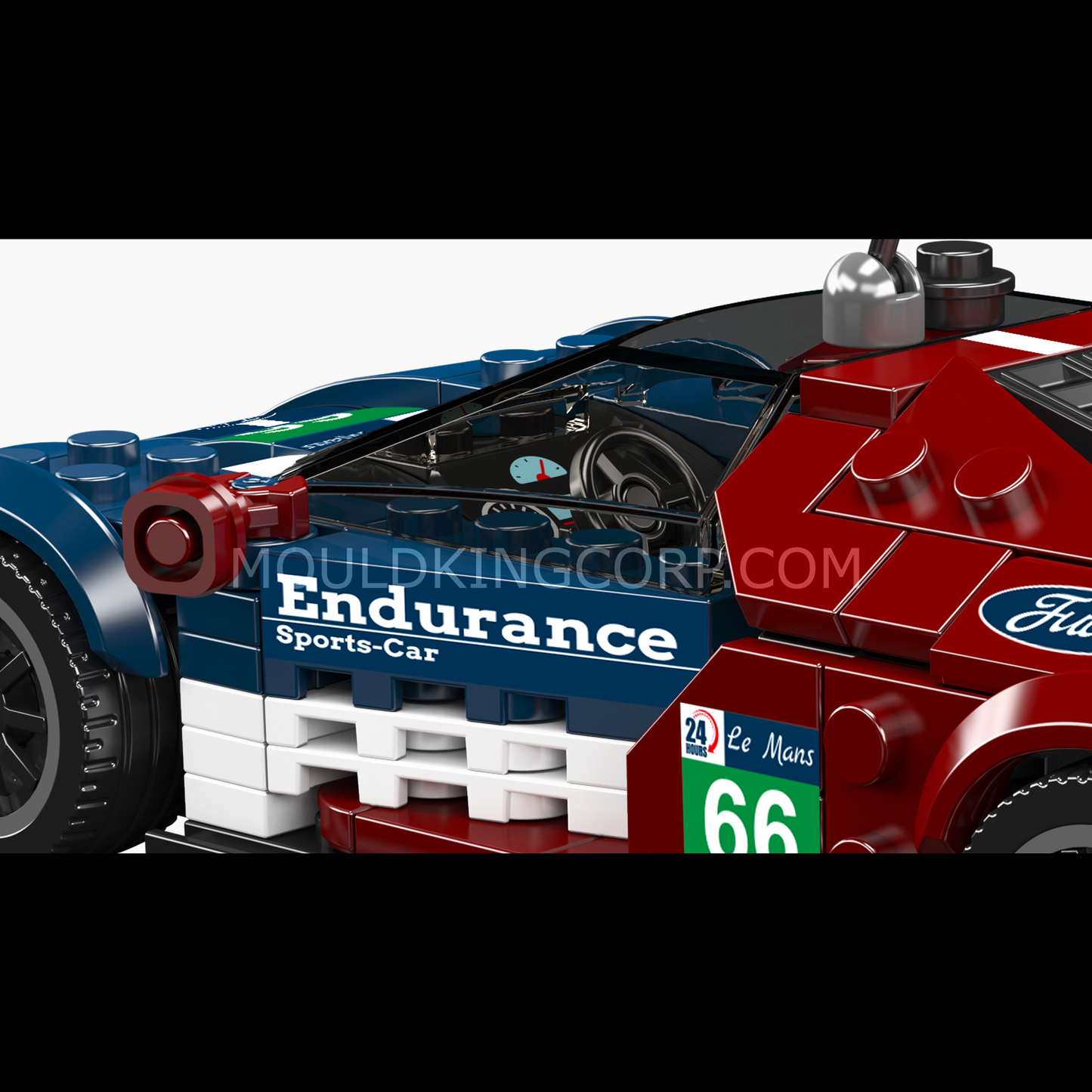 Mould King 27103 LeMans Endurance Racing Car Building Set | 347 Pcs