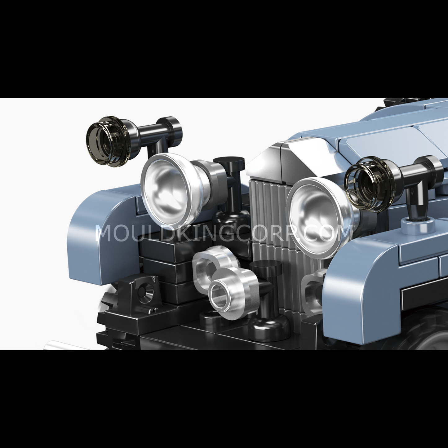 Mould King 27104 Phantom III Vintage Luxury Car Building Set | 320 Pcs