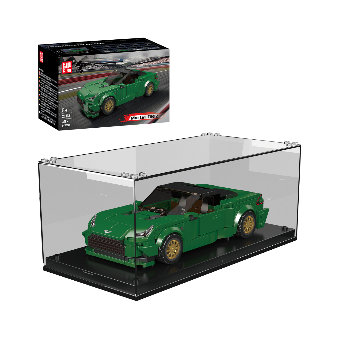 Mould King 27113 Martin DB12 Car Model Building Set | 375 Pcs