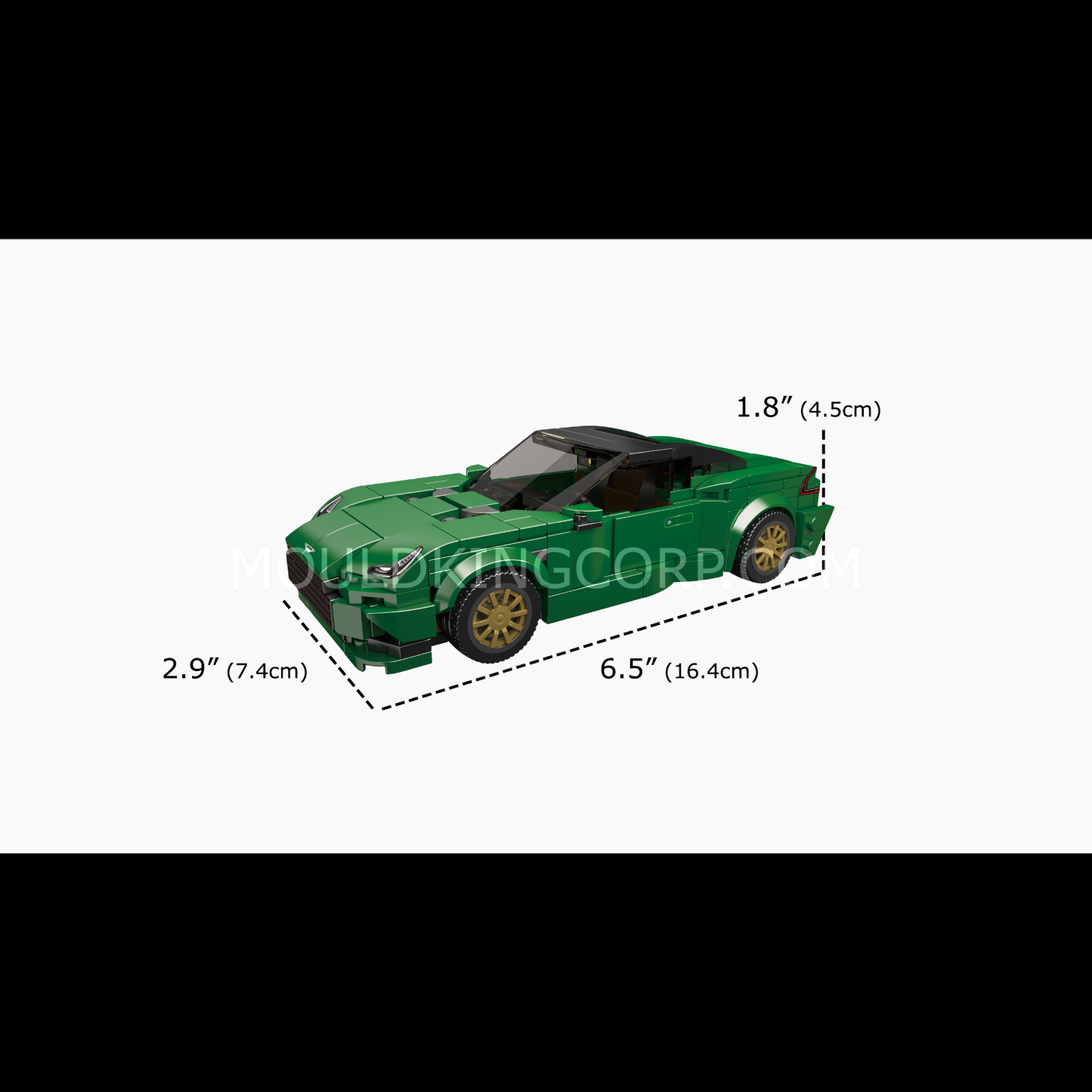 Mould King 27113 Martin DB12 Car Model Building Set | 375 Pcs