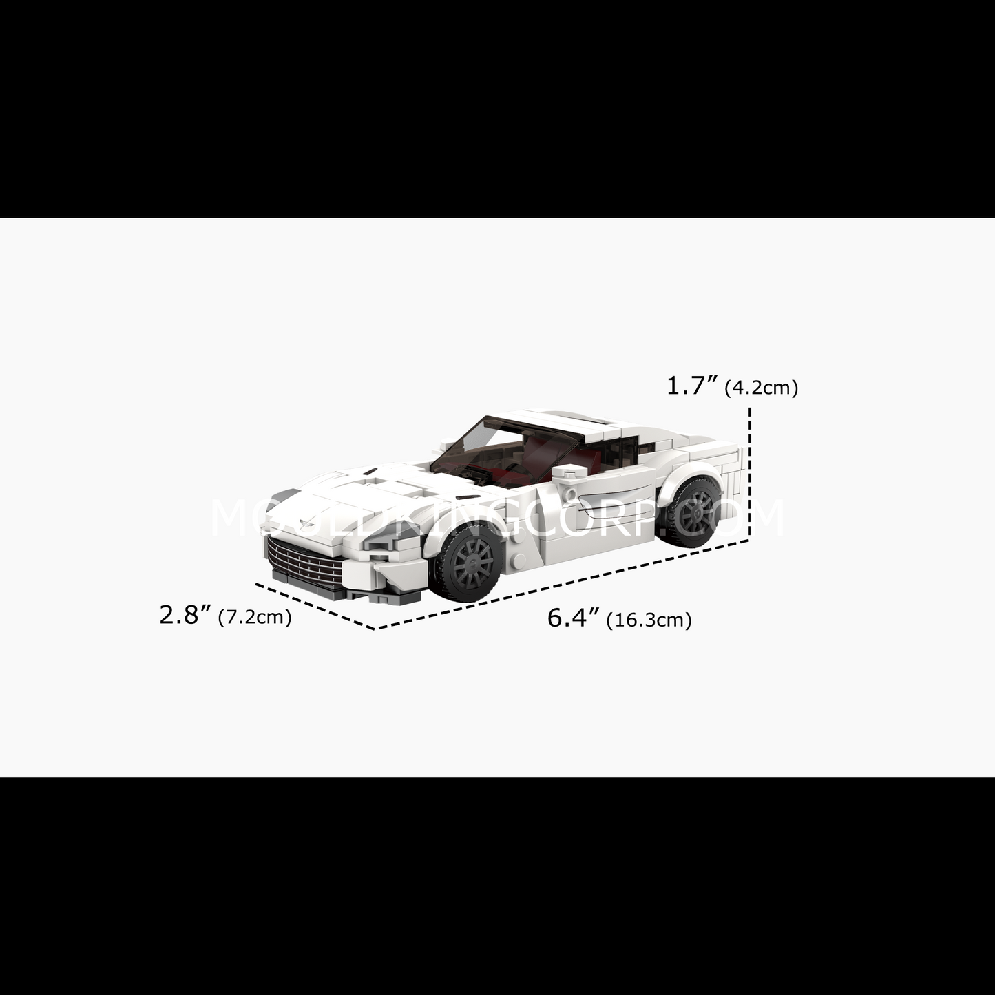 Mould King 27114 Martin One-77 Car Model Building Set | 334 Pcs