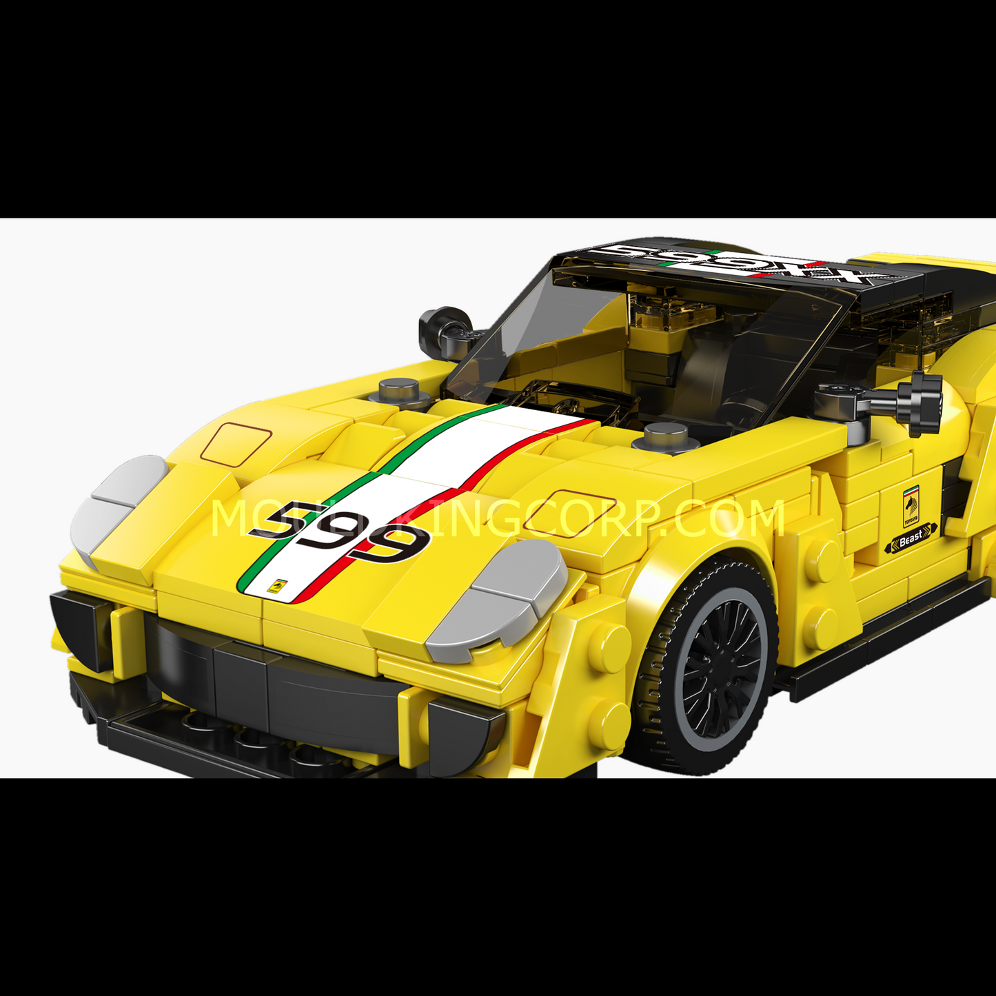 Mould King 27118 iconic 599XX Italian Racing Car Building Set | 438 Pcs