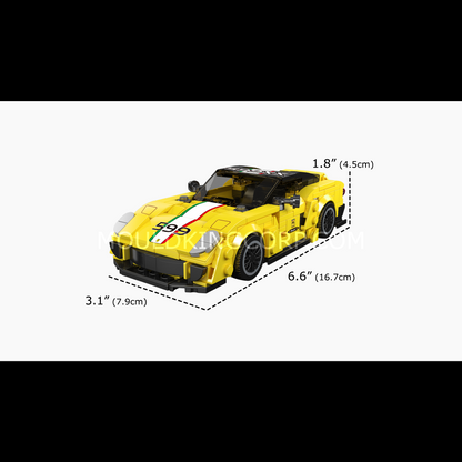 Mould King 27118 iconic 599XX Italian Racing Car Building Set | 438 Pcs
