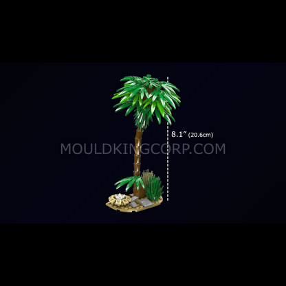 Mould King 29001 Jurassic Adventure Brachiosaurus Island Explorer Dino Egg Building Set | 373 Pcs
