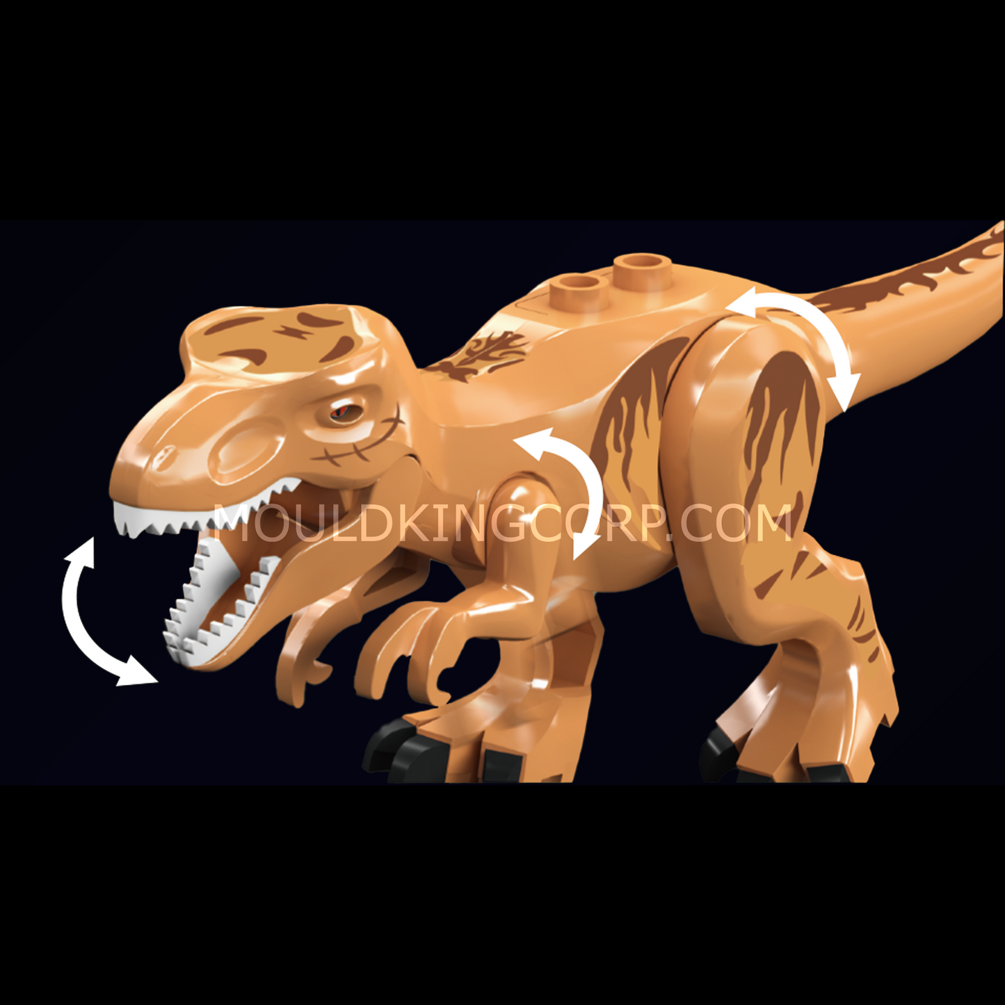 Mould King 29003 T-Rex Capture Truck Building Set | 344 Pcs