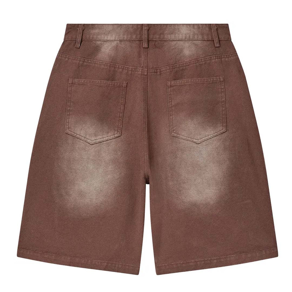 Vale Forever 1980s Patches Shorts Brown