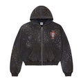 Vale Forever Pluto Clustered Zip Up Hoodie Black